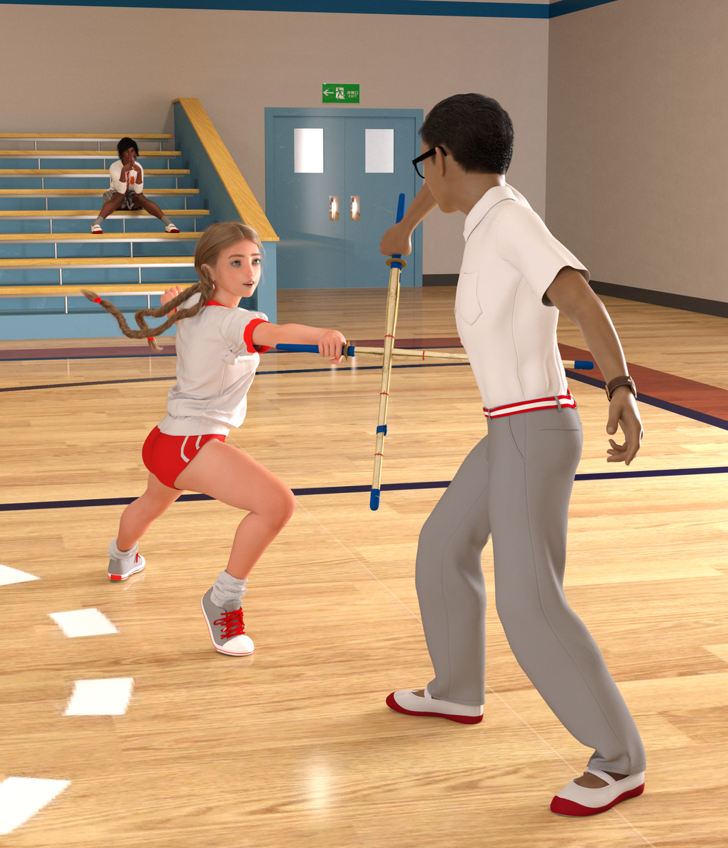 Book 3 chapter 8 - Sparring